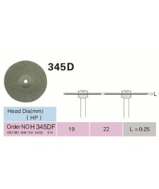 Disco de diamante flexible ISO 806.104.345.514.190 BADER® DENTAL
