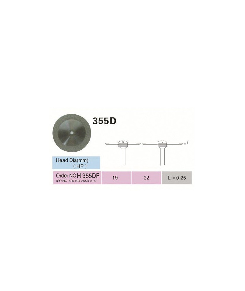 Discos de Diamante Semiflexible ISO 806.104.355.514.220