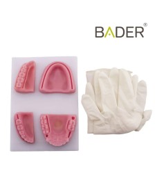 Modelo para práctica de sutura siliconado Bader®Dental